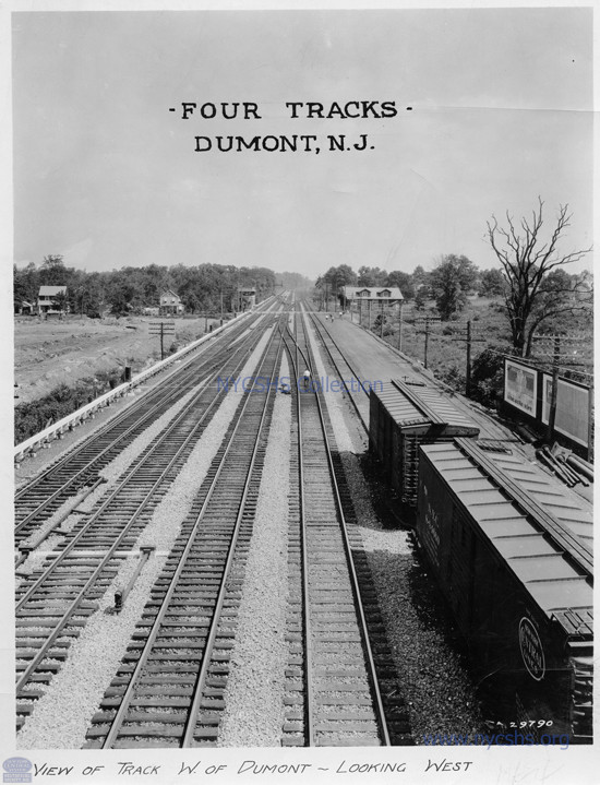 trackage at Dumont, NJ · New York Central System Historical Society